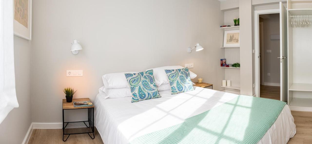 Apartamento De Diseno Centrico Con Terraza Espectacular Santiago de Compostela Exterior photo