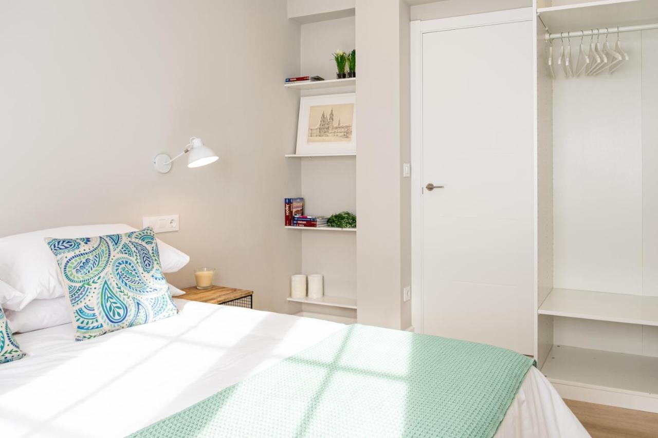 Apartamento De Diseno Centrico Con Terraza Espectacular Santiago de Compostela Exterior photo